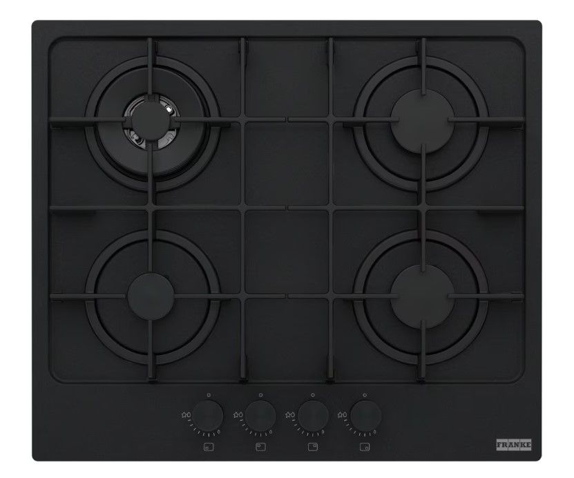 Franke Maris - FHMA 604 3G DC MB C - 106.0670.112 - Piano a gas - 60 cm - smaltato - nero