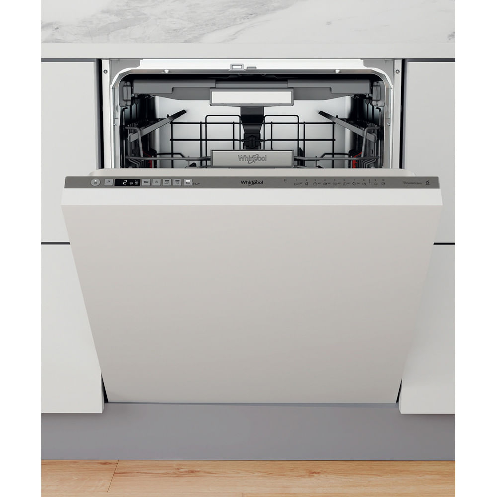 Whirlpool WIO3O540PELG - Lavastoviglie Incassoasso 14 coperti 10PR 40DB 3 CESTO 6 SENSO PWRCLEAN PRO
