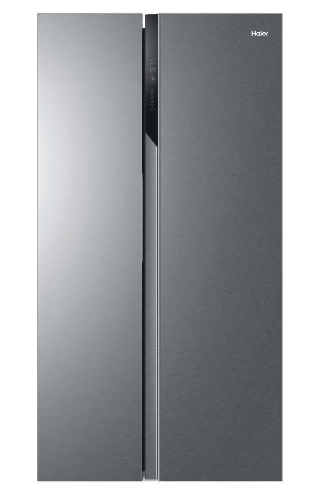 HAIER HSR3918ENPG   FRIGO SIDE BY SIDE 2 PORTE 528 LT H178 L91 NO FROST   INOX