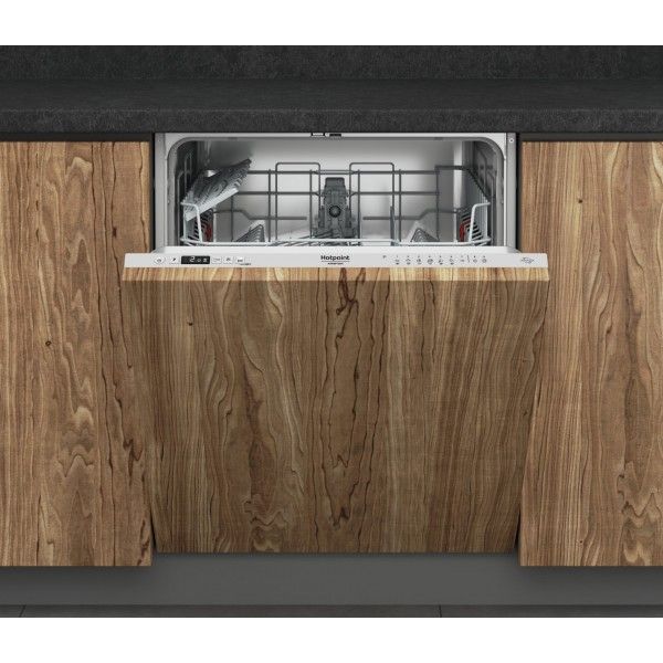 Hotpoint Ariston H2IHRD526S Lavastoviglie da incasso 14 coperti Classe E Programmi Automatici Partenza Ritardata