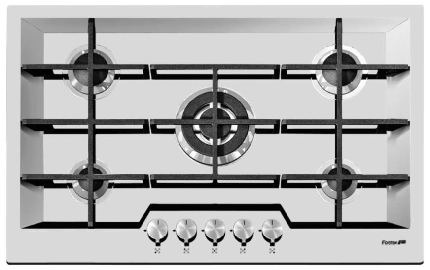 Foster KE Piano cottura a gas 79 cm   5 Fuochi   Bordo STD   per incasso sopratop 7602 032 7602032