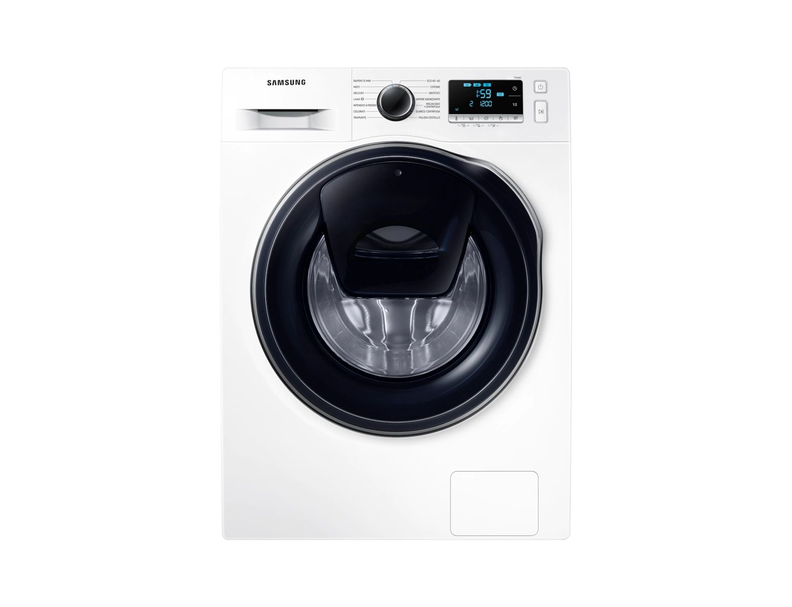 Samsung WW8NK62E0RW - Lavatrice Carica Frontale AddWash EcoBubble 8Kg Classe C Bianca