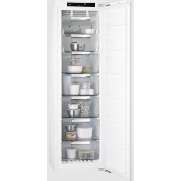 Aeg SFB612F1AS Frigorifero con congelatore a incasso cm. 55 h. 122 - lt. 187