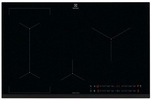 Electrolux LIL83443 - Piano Induzione - 80 cm - Vetro Nero - 4 zone di cottura