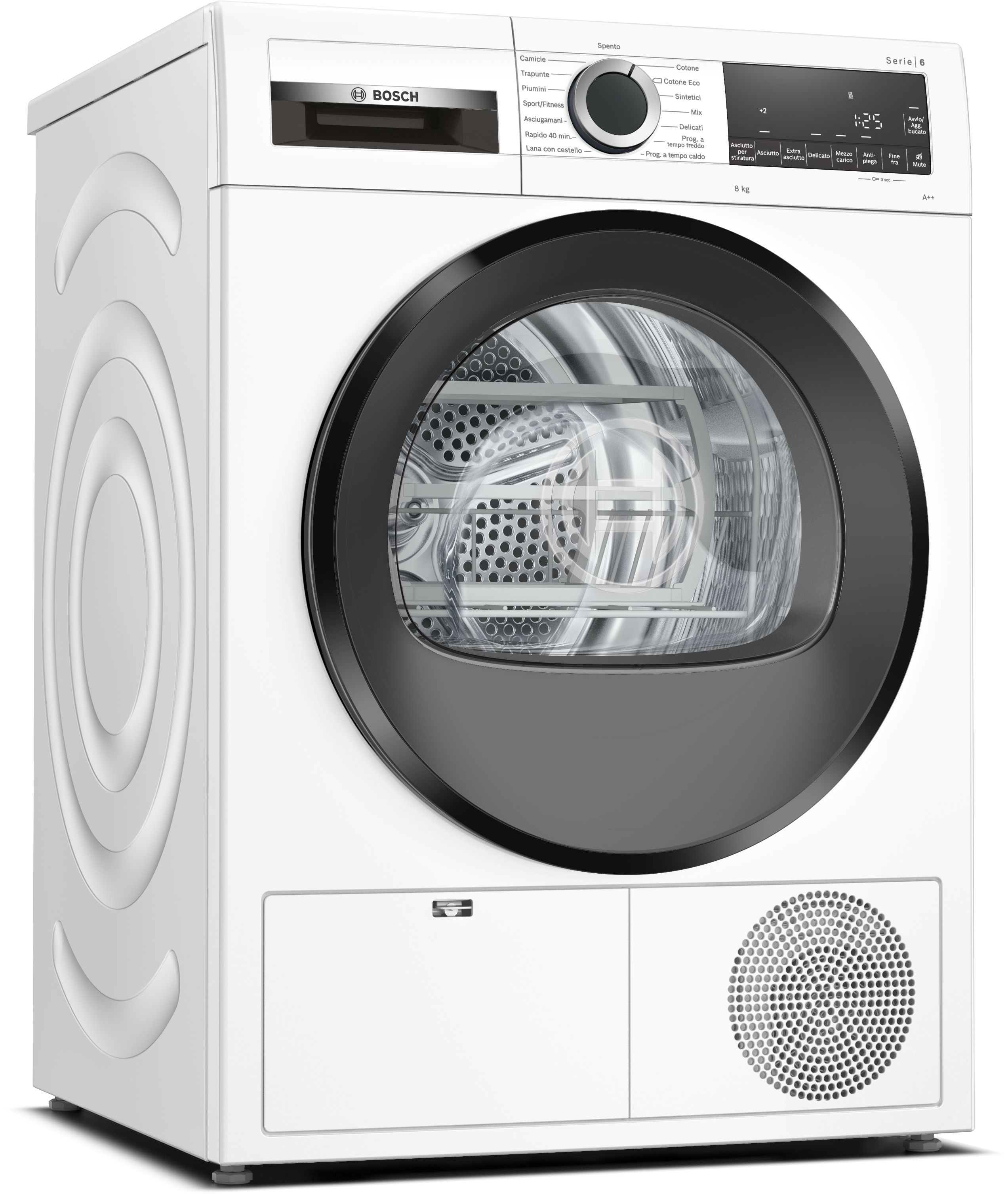 Asciugatrice - 8kg - Classe A++ - Bosch - WQG23100IT
