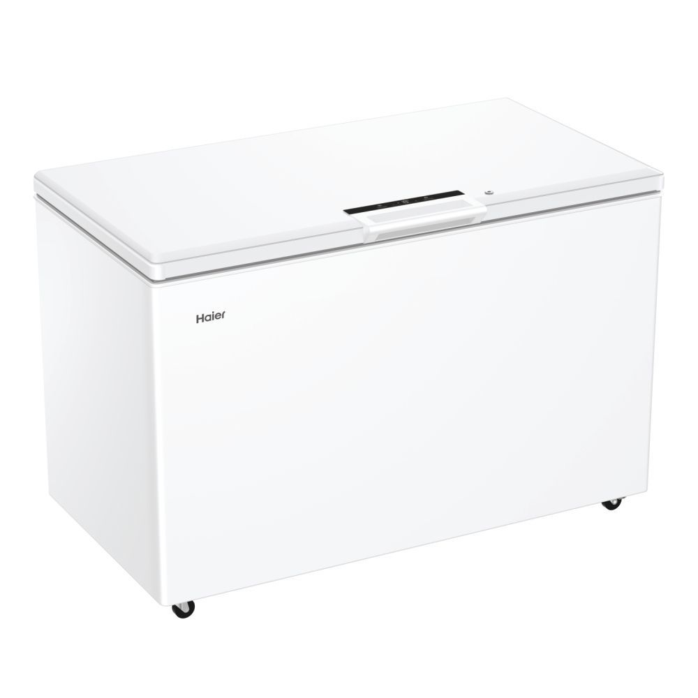 Haier HCE420E a Congelatore orizzontale a libera installazione a 418 lt a termostato regolabile a luce interna a bianco a classe E