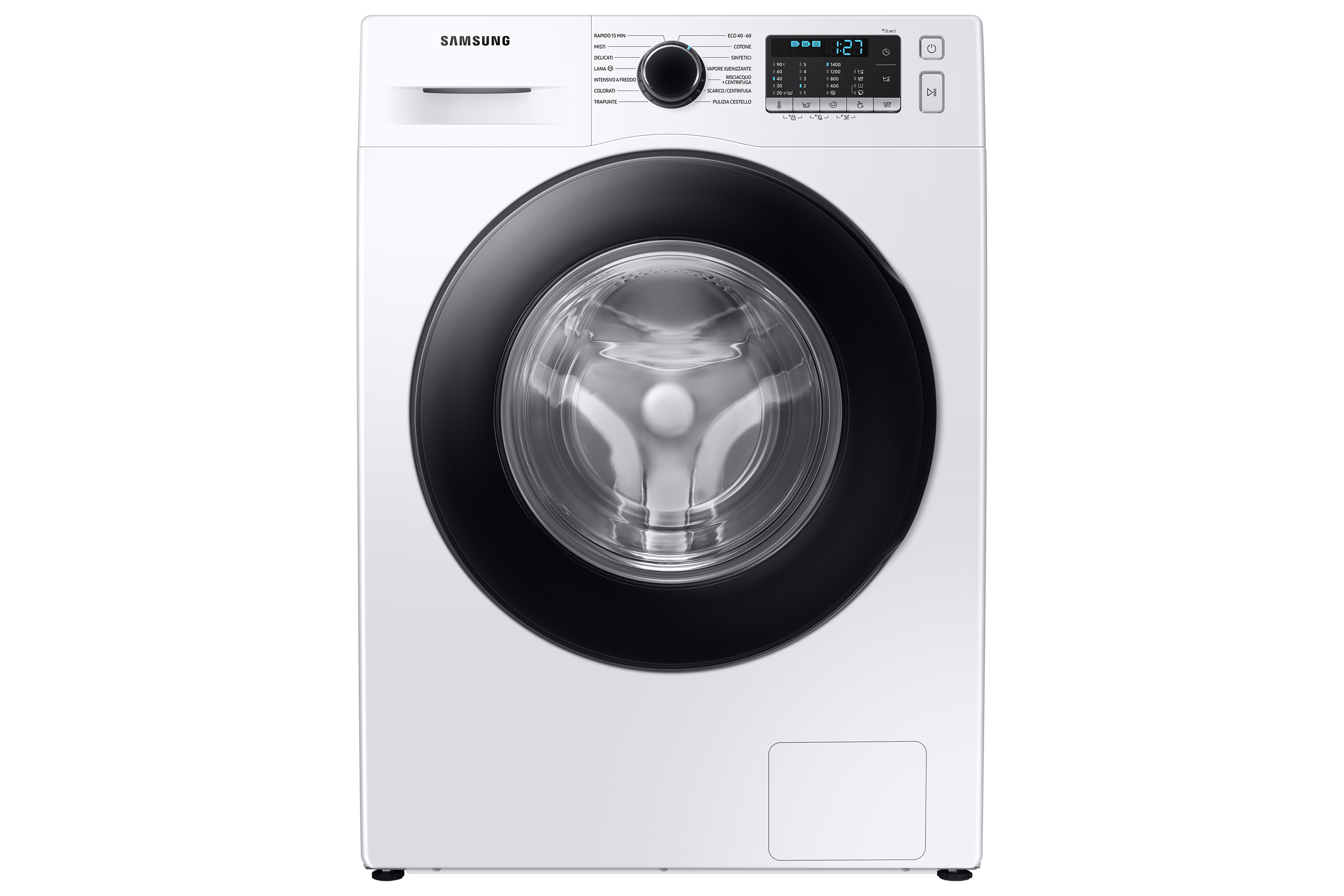 Samsung WW11BGA046AT Lavatrice - Carico frontale - 11kg - Classe A - Ecolavaggio Crystal Clean