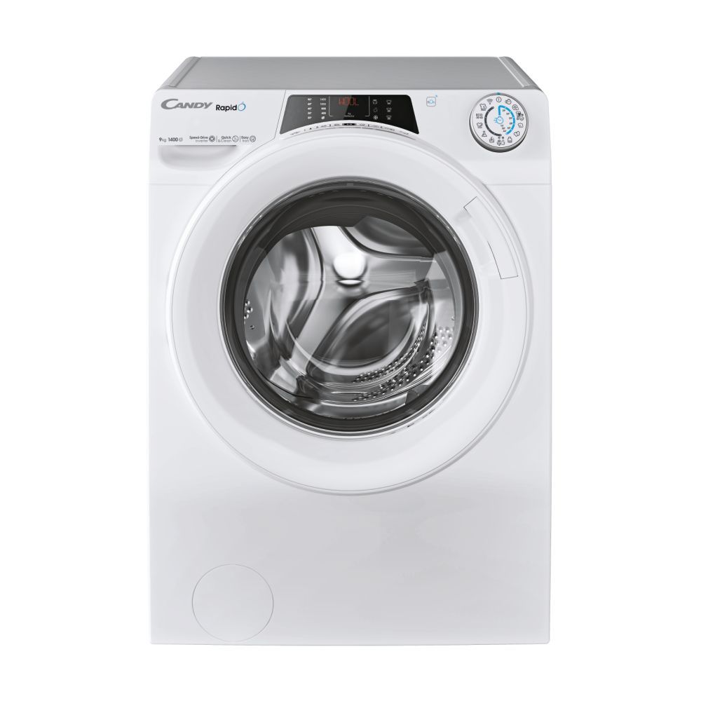 CANDY RO1494DWMT1 S   LAVATRICE   9 KG   CENTRIFUGA 1400 GIRI   CLASSE A   INVERTER   VAPORE   WIFI