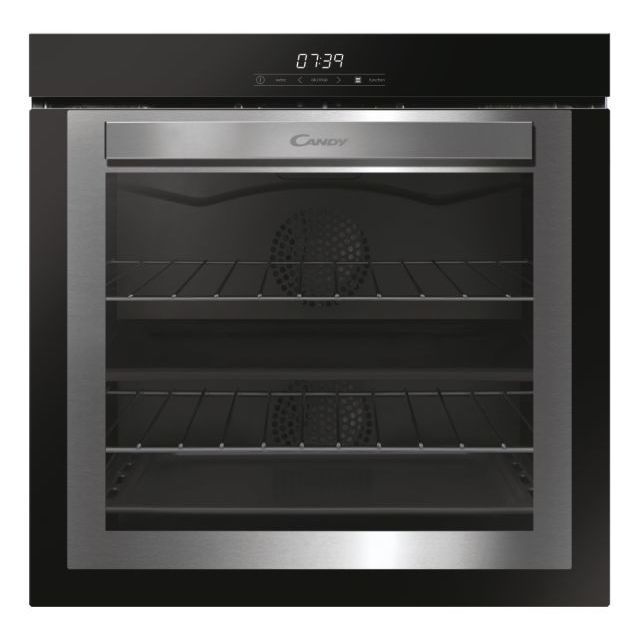 Candy FCDNE808VX Forno Elettrico Ventilato da Incasso Multifunzione con Grill Capacit  75 Litri Classe energetica A Larghezza 60 cm colore Inox
