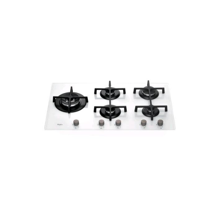 Whirlpool GOA 9523/WH - Linea Ambient/Urban - Piano Cottura 90 cm in Vetro Temperato Bianco
