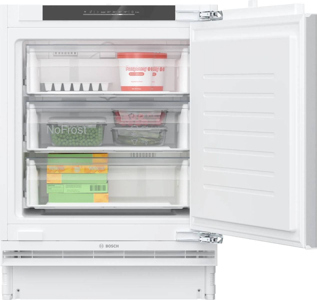 Bosch GUN21ADE0 Congelatore monoporta da incasso 82 x 59.8 cm cerniera piatta soft closing