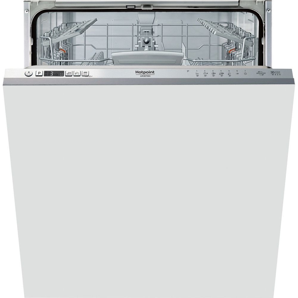 Hotpoint Ariston HI 5030 W lavastoviglie da incasso a scomparsa totale A+++ 14 coperti