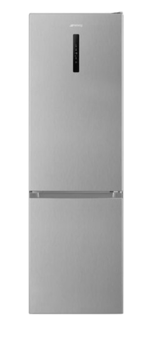 Smeg RC18XDNE Frigorifero Combinato Capacità 300 Litri Classe energetica E Raffreddamento No Frost colore Inox