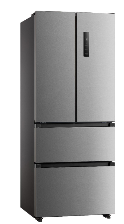 Midea MERF402FIE02 Frigorifero Americano French Door No Frost Capacità 391 Litri Classe energetica E colore Inox Promessa Midea MERF402FIE02 Frigorifero Americano French Door No Frost Capacità 391 Litri Classe energetica E colore Inox
