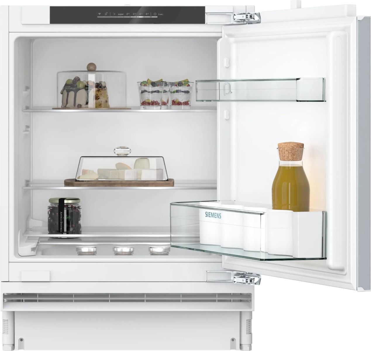 Siemens KU21RVFE0 built-under fridge 82 x 60 cm cerniera piatt