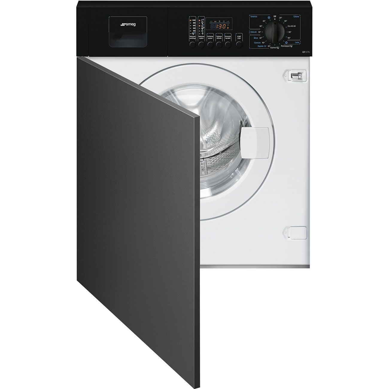 Smeg LB107N Lavatrice ad Incasso Parziale   7 Kg   Classe E