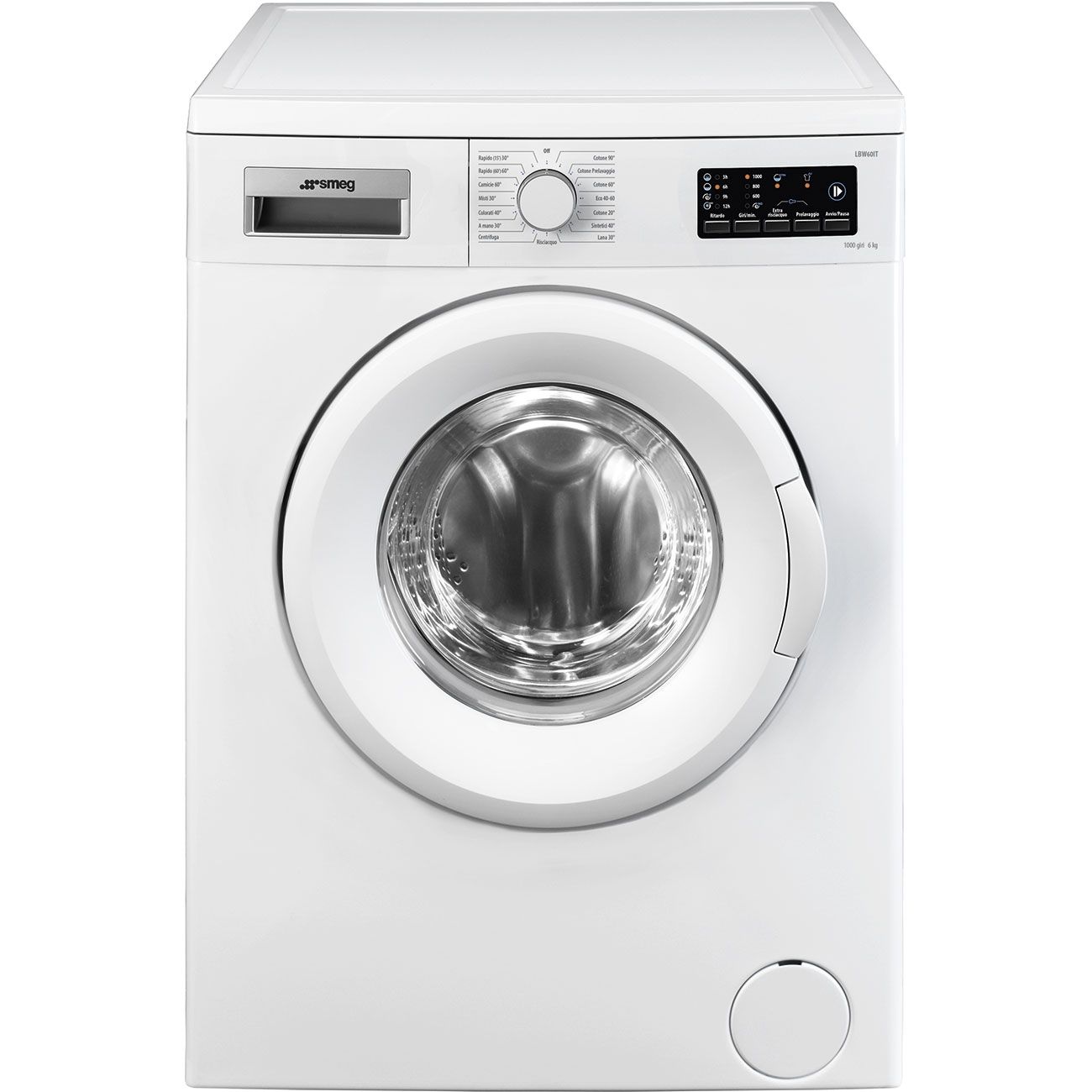 Smeg LBW60IT Lavatrice a carica frontale da 60 cm Classe D