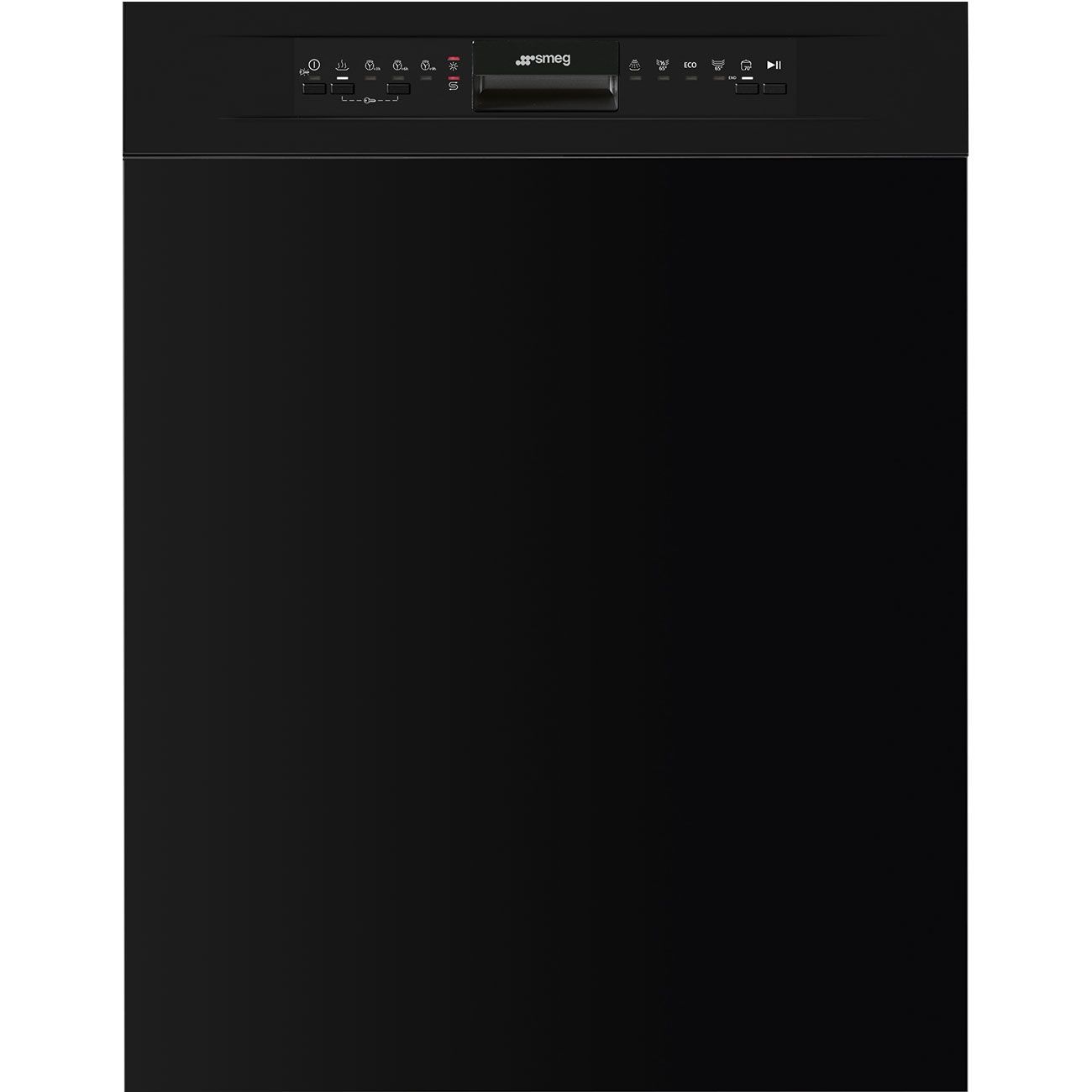Smeg  Lavastoviglie da incasso sottotop nera LSP292DN
