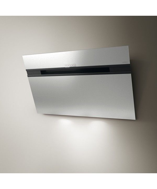 Elica PRF0110515B Stripe IX/A/90 cappa a parete da 90 cm in acciaio inox versione Aspirante