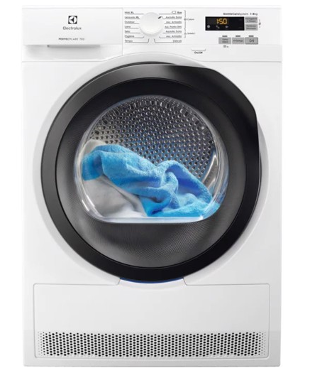 Asciugatrice - Caricamento frontale - 8kg - Bianco - Classe A+++ - Electrolux - EW7H583B