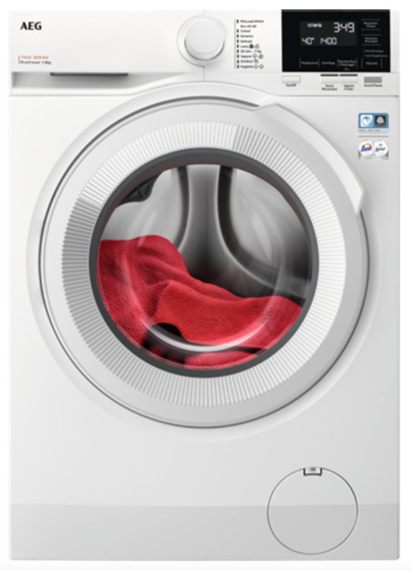 Aeg LR7G84GW Serie 7000 Prosteam® Lavatrice cm. 60 - capacità 8 kg - bianco